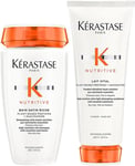 New Kerastase DUO Nutritive Bain Satin Riche High Nutrition Rich Shampoo 250Ml a