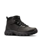 Columbia Homme Newton Ridge Plus II Bottes de randonnée imperméables – Large Chaussure, Noir, 42.5