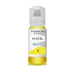 1 Yellow Refill Ink Bottle 135ml for HP Smart Tank Wireless 450, 455, 457