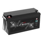 SKANBATT Lithium Batteri 12V 200AH 200A BMS - 5års garanti med Bluetooth