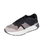 Chaussures Homme LIU JO 42 EU Sneakers Gris En Daim Noir BC141-42