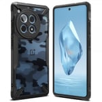 Ringke OnePlus 12R Skal Fusion X Camo Black