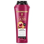 Schwarzkopf - Gliss - Shampoing Color Perfector - Protège l'Intensité de la Couleur - Cheveux colorés/méchés - 89% d'ingrédients d'origine naturelle - Flacon de 250ml