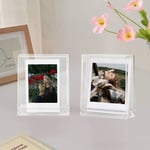 Transparent Instant Camera Photo Frame for Fujifilm Instax mini 12 SQ