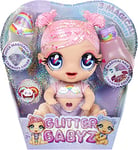 MGA Entertainment Glitter Babyz Doll Series 2- Dreamia Stardust (Pink/Rainbow)