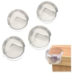 4-pack Hörnskydd / Kantskydd / Bordskantskydd Transparent one size