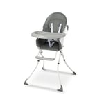 Bebeconfort Kanji, Chaise Haute Bebe/Enfant, Chaise Haute Pliable, de 6 mois à 3.5 ans, Gray Mist