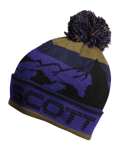 Beanie Team 40 PAK-3 Winter Purple/Dark Blue (One Size)