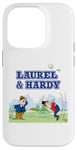 iPhone 14 Pro Laurel & Hardy Comic Book Golf Sketch Case