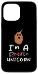 Coque pour iPhone 13 Pro Max Funny Potato I'm A Potato Unicorn Funny Patate Unicorn Memes