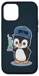 iPhone 13 Pro New York Penguin Statue Of Liberty Cute Souvenir Penguin Case