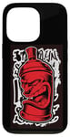 Coque pour iPhone 13 Pro Y2K Bombe de peinture en spray pour graffiti rétro Street Art Old Skool