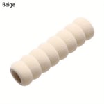 Bouchon de poignée de porte rond en caoutchouc souple,bouton de porte,couvercle en mousse,protecteur de meubles,protecteur de sécurité sans leges,1PC - Type beige