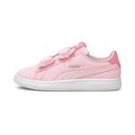 PUMA Bébé Fille Smash v2 Unicorn V Inf Sneaker, Pink Lady-Pink Lady, 23 EU