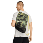 Nike Brasilia 9,5 Drawstring Bag Muut laukut OIL GREEN/BLACK