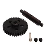 34T Pinion Motor Gear Metal Steel Motor Pinion Gear With Spool Shaft RE