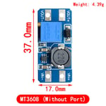 5PCS MT3608 DC-DC Step Up Convertisseur Booster Alimentation Tech Boost Step-up Board MAX sortie 28V pipeline - Type 5PCS mt3608