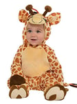 Amscan - Costume enfant adorable petite girafe, déguisement bébé, carnaval, fête à thème, 98