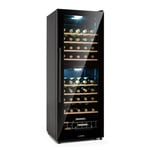 Wine Cooler Drinks Fridge 2 Zones Wine Fridge Drinks Cooler Touch 54 Bottles