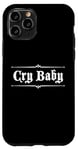 Coque pour iPhone 11 Pro Design gothique original CRY BABY