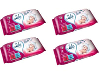 Lula Wet Wipes With Alatonin 4X72 Pcs.