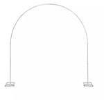 7.5 ft métal mariage arc raisin Arc mariage fleurs ballon arc cadre Arc De Mariage Cadre En Métal Fond Décoratif Cadre Floral blanc