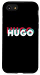 Coque pour iPhone SE (2020) / 7 / 8 Hugo Name Chemise humoristique avec nom rétro Hugo années 80