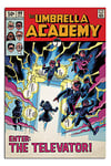 The Umbrella Academy Enter The Televator Poster Maxi - 91.5 x 61cms (36 x 24 Inches)