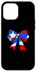 Coque pour iPhone 15 Pro Max Drapeau portoricain Boricua Porto Rico PR Drapeau Coquette Bow