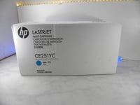 GENUINE NEW HP CE251YC 504A Cyan Toner Print Cartridge LaserJet UK FREE P&P #18C