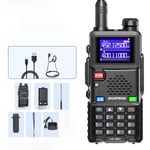 Talkie-Walkie Baofeng UV-5RH pour Extérieur et Aviation 10km Table de Main Type-C avec Microphone Disponible en Plusieurs Couleurs