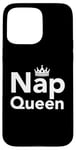 Coque pour iPhone 15 Pro Max Nap Queen, j'aime dormir et reposer mes yeux