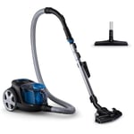 Philips PowerCyclone 5 Compact Aspirateur sans Sac - Puissance 900 W, Filtre Allergy H13 Anti-Pollen, Technologie PowerCyclone, Aspiration 99,9% Poussière Fine, Brosse TriActive (FC9331/09)