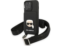 Karl Lagerfeld Veske Karl Lagerfeld Klhcp13lsakhpk Apple Iphone 13 Pro Hardcase Saffiano Metal Karl Head