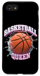 Coque pour iPhone SE (2020) / 7 / 8 Basketball Queen Joueur de basket-ball