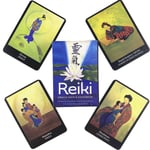 Reiki-The Lost Forest Tarot Deck vapaa-ajan juhlapöytäpeli Laadukkaat ennustavat oraakkelikortit PDF-opaskirjalla