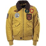 Veste Top Gun  Blouson Bombers  Ref 58053 jaune