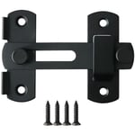 Groofoo - Loquet de Porte En Acier Inoxydable Cadenas Serrure de Porte Petite Serrure de Porte Salle de Bains Serrure de Porte Fenêtre Meubles Pour