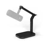 Elgato Wave Desk Stand - Adjustable Mounting Arm for Microphones, Works, HyperX, Rode, Fifine, Shure and More Mics, Compatible 1/4, 3/8 & 5/8 Thread, For Recording/Podcasting/Streaming