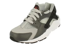 Nike Childrens Unisex Huarache Run Gs Grey Trainers - Size UK 4