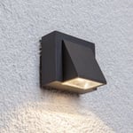 Lucande - led Applique Exterieur 'Marik' en aluminium - graphite