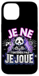 Coque pour iPhone 14 Panda Drôle Jeux Video Geek Gaming Gamer Panda