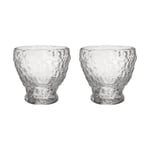 Kosta Boda Moss tumbler glas 33 cl 2-pack Klar