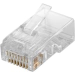 RJ45 CAT 5e UTP u. skjerm til rund kabel - 1 pcs.