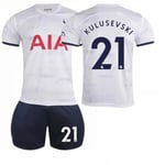 2324 Tottenham Hotspur Hemma 21 Kuluszewski Herr Fotbollströja Set shirt and short #L