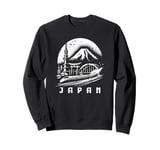 Japan Souvenir Mt Fuji Tokyo Tower Torii Shinkansen Souvenir Sweatshirt