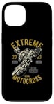 Coque pour iPhone 13 Modèle Extreme Dirt Bike Motocross Rider 2023