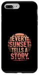 Coque pour iPhone 7 Plus/8 Plus Sunset Chasers Golden Hour Photographie Scénique Coucher de Soleil Vues