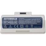 Batterie compatible avec iRobot Braava Jet M6134, 245, 244, 250, 241, M6, 240, M6110 robot électroménager blanc (3000mAh, 3,6 v, Li-ion) - Extensilo