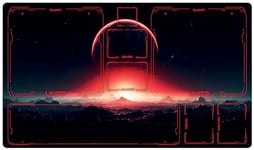 playmats.eu- Star Wars Unlimited pour 1 Joueur-Grand Tapis-Lune Rouge, K084, 24" x 14" / 61x35,5cm